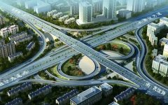 <b>2号站登陆楼盘建在大型立交桥</b>